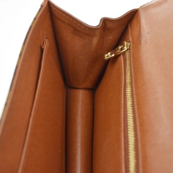 LOUIS VUITTON Pochette Dam PM Clutch Hand Bag Monogram Leather BN M51812 87KB144 - Picture 12 of 16